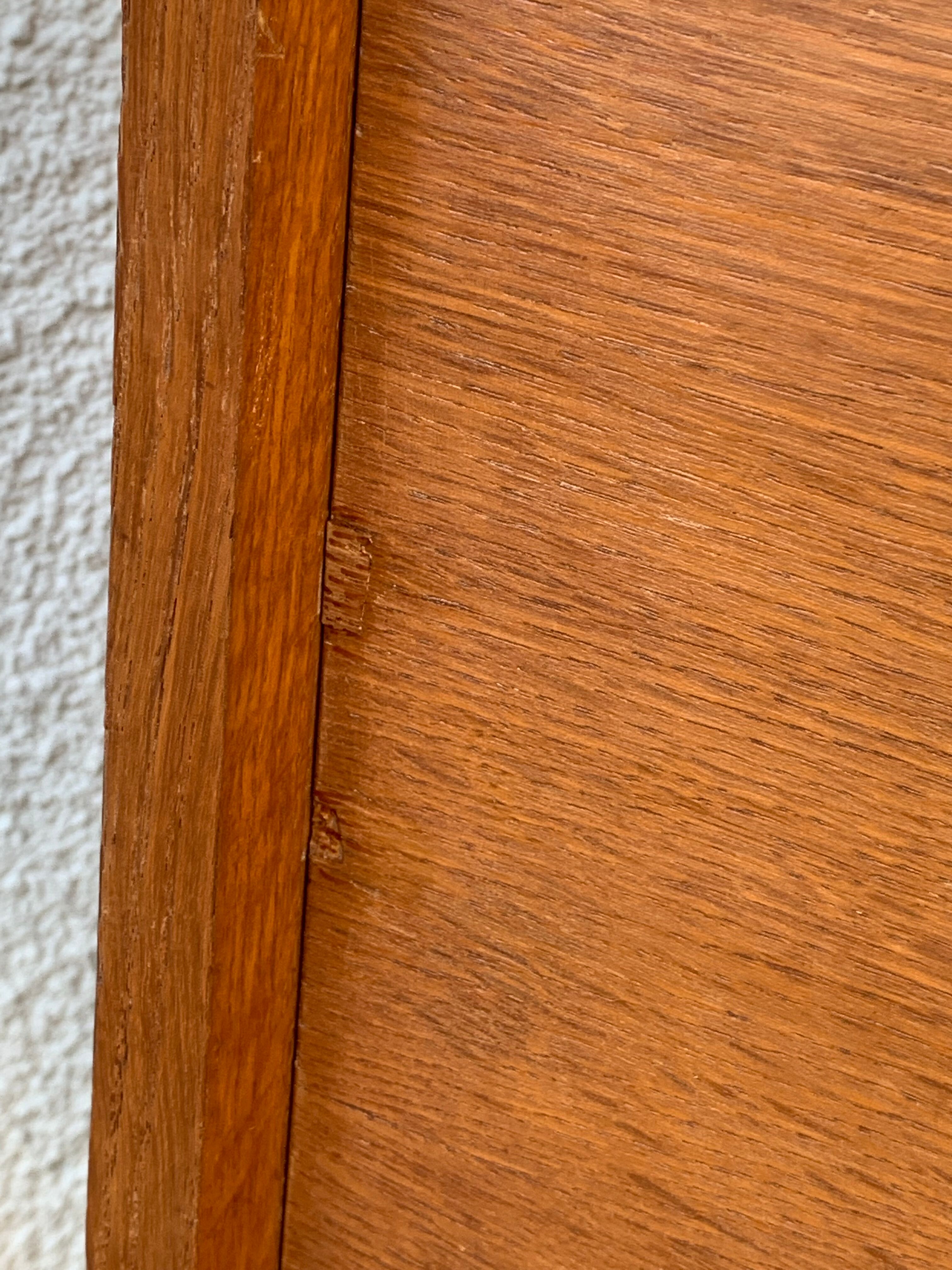 Vintage buffet compass feet 1950