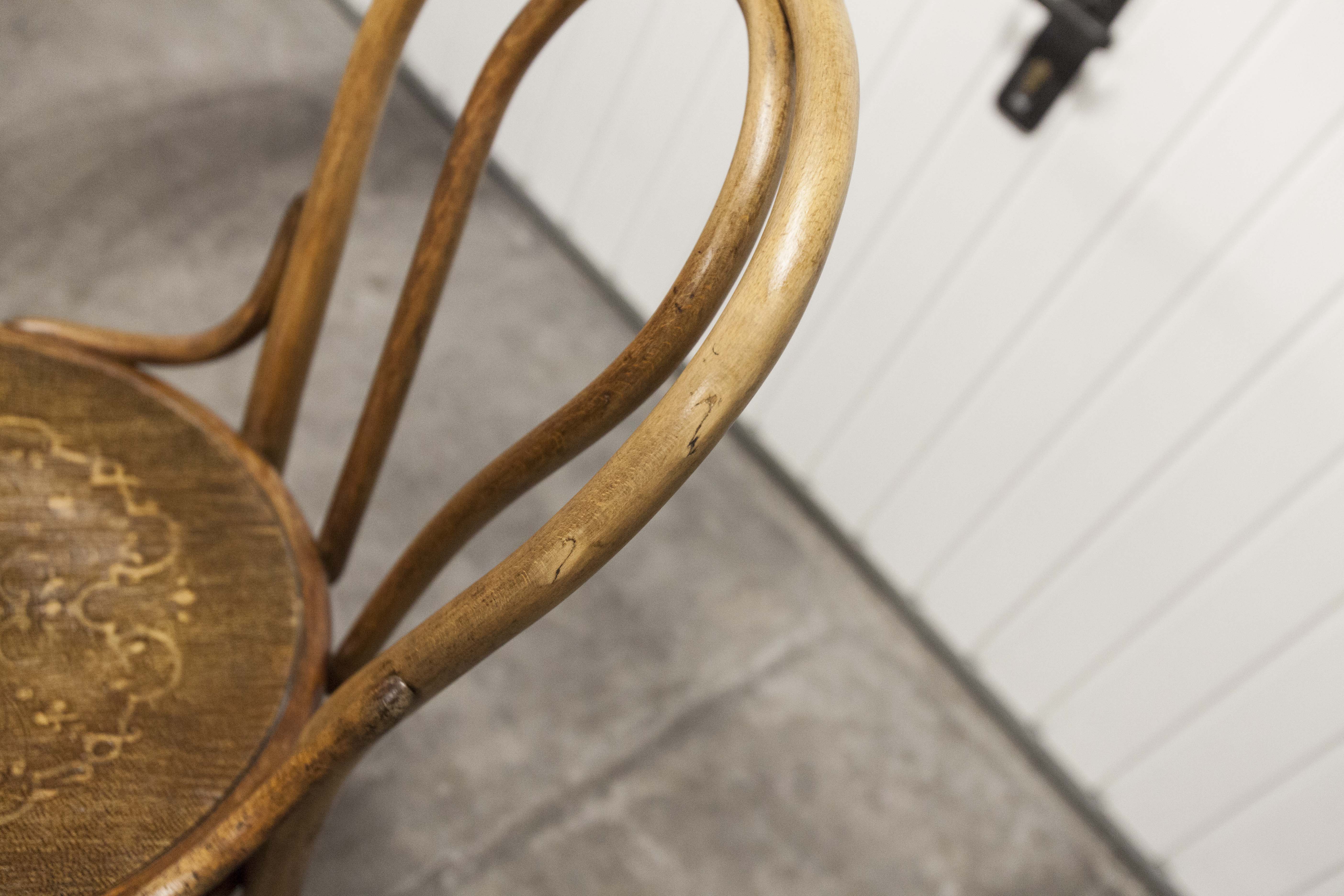 Thoet chair signed seating pressing