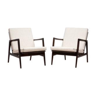 Pair of type 300-139 stefan armchairs
