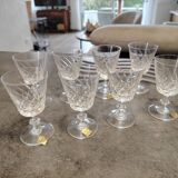 Vannes le Châtel crystal glasses