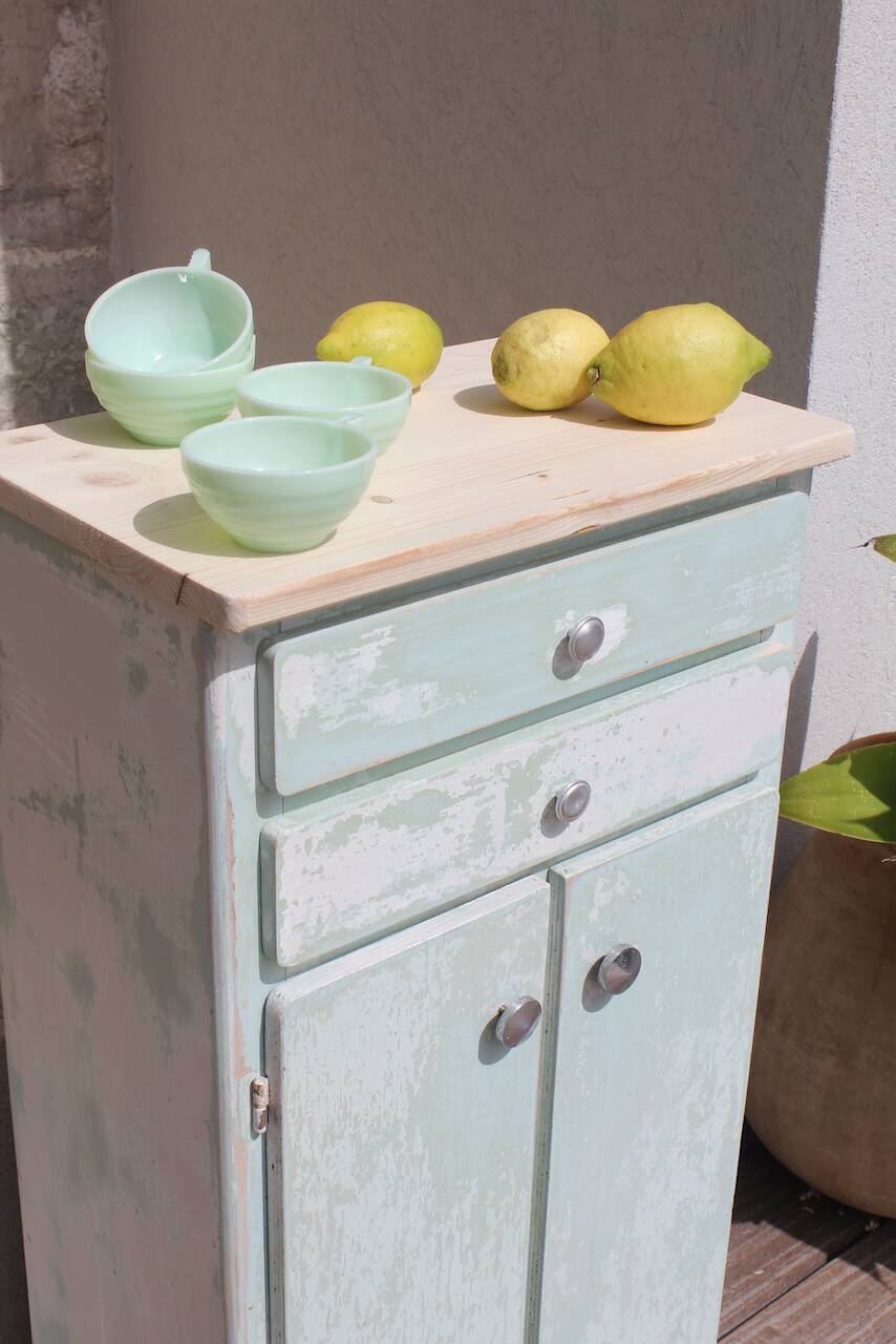 Small, rare patinated buffet!