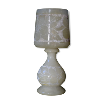 Alabaster lamp