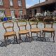 4 chaises style Louis XV en merisier