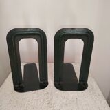 Pair of bookends sheet metal ravel gras Clamart