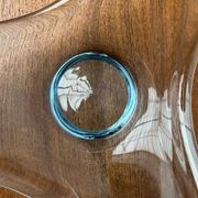 Danish glass bowl from the mid-century by Per Lütken for Holmegaard, 1960s.