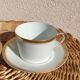 Duo de tasses à thé en porcelaine