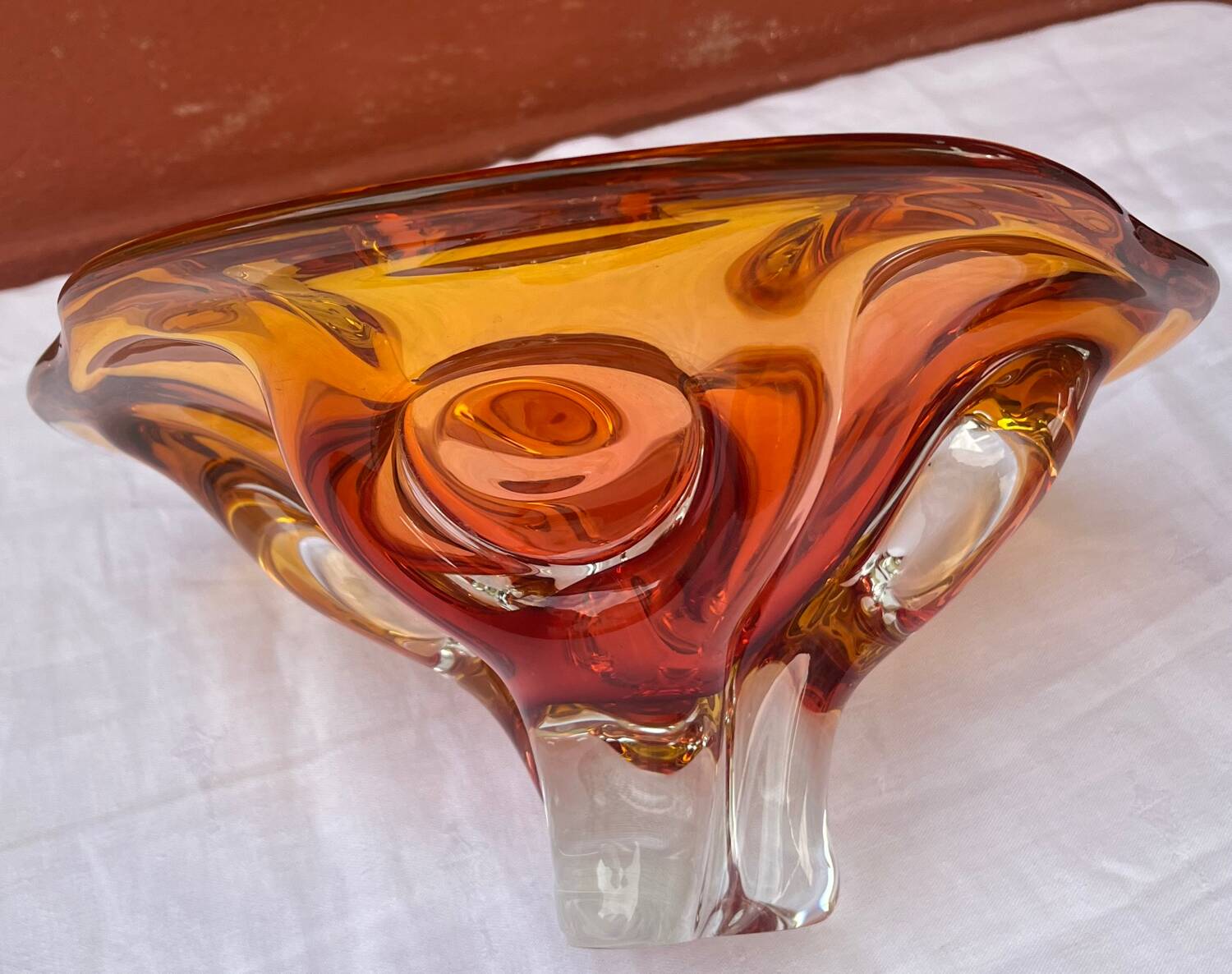 Canadian art glass cup or bowl