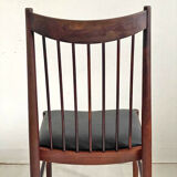 Set of 4 Scandinavian rosewood chairs Design Arne VODDER