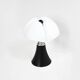 Black "Pipistrello" table lamp by Gae Aulenti for Martinelli.