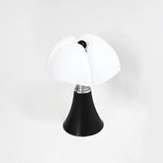Lampe de table « Pipistrello » noire de Gae Aulenti pour Martinell