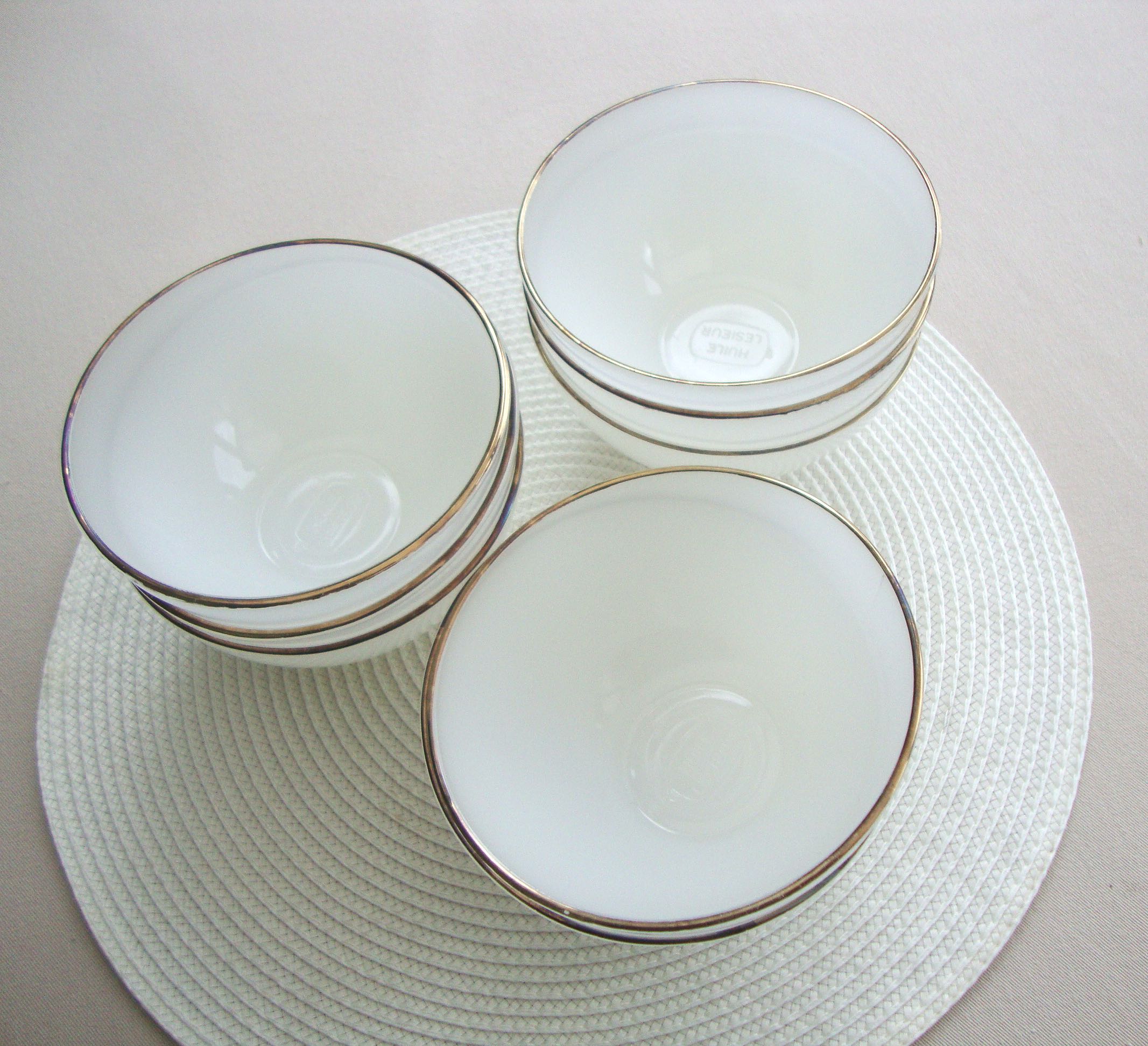 6 vintage 70s bowls