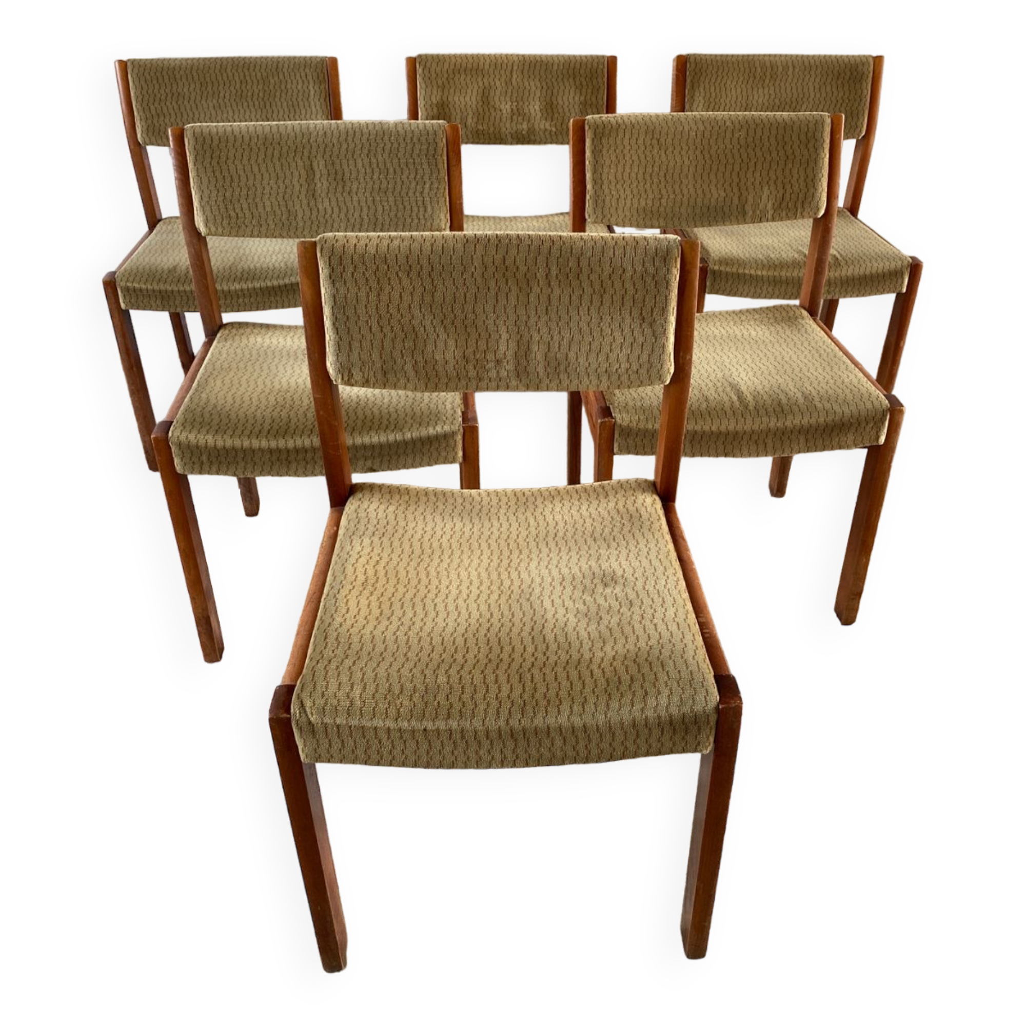 Lot 6 chaises scandinaves