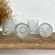 4 verres à whisky vintage 