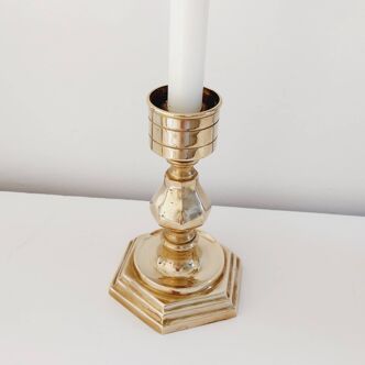 Vintage brass candle holder