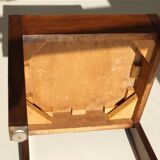 Art Deco modernist chair in solid oak from the 1930s/40s