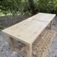 Large solid wood table 238cm
