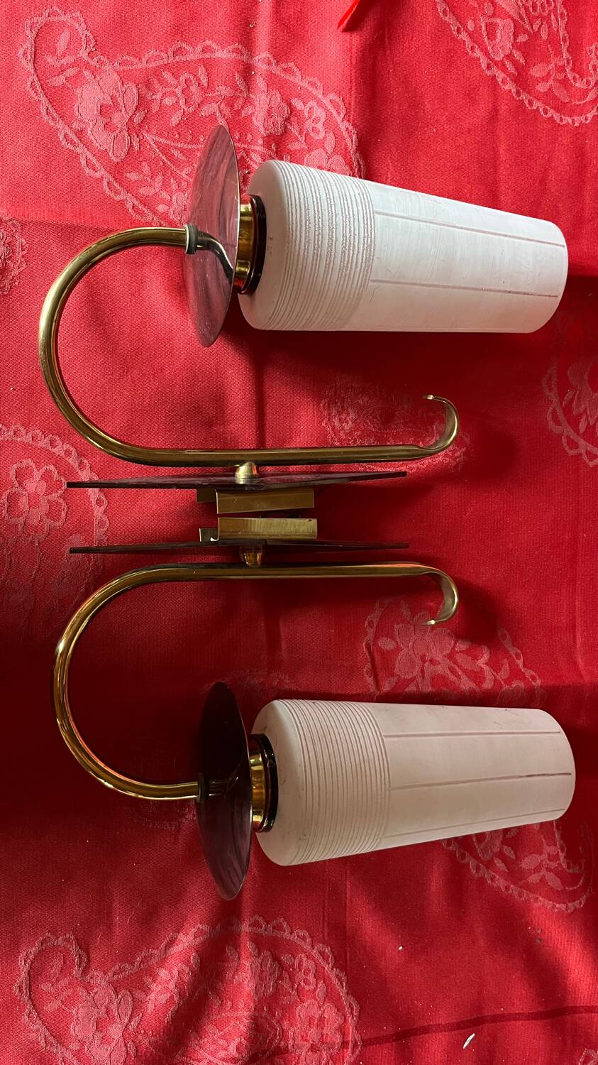 Pair of wall lights 1950