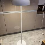 Ikea Nymane mushroom floor lamp TYP G1706 in white metal, 1990