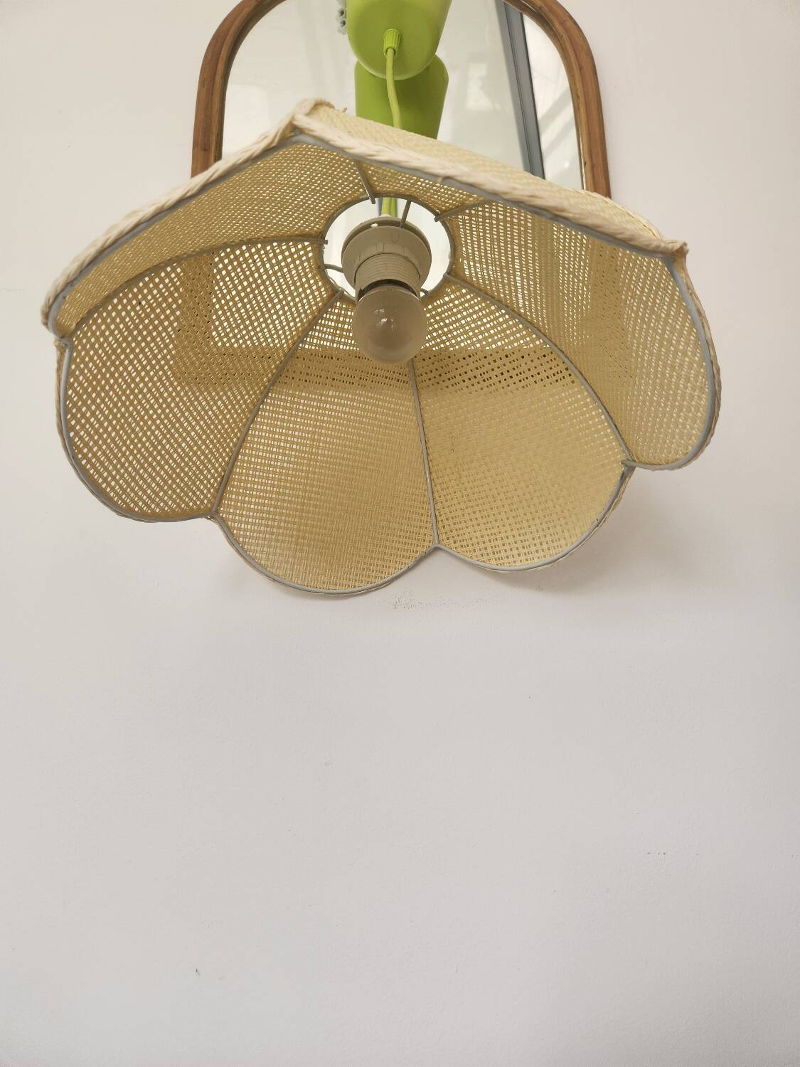 Flower suspension: vintage