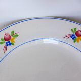 3 flat plates of Gien model Nice