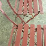 4 chaises pliantes de square