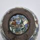 Jean Gerbino (1876-1966) Vallauris – Mosaic earthenware vase with floral decoration