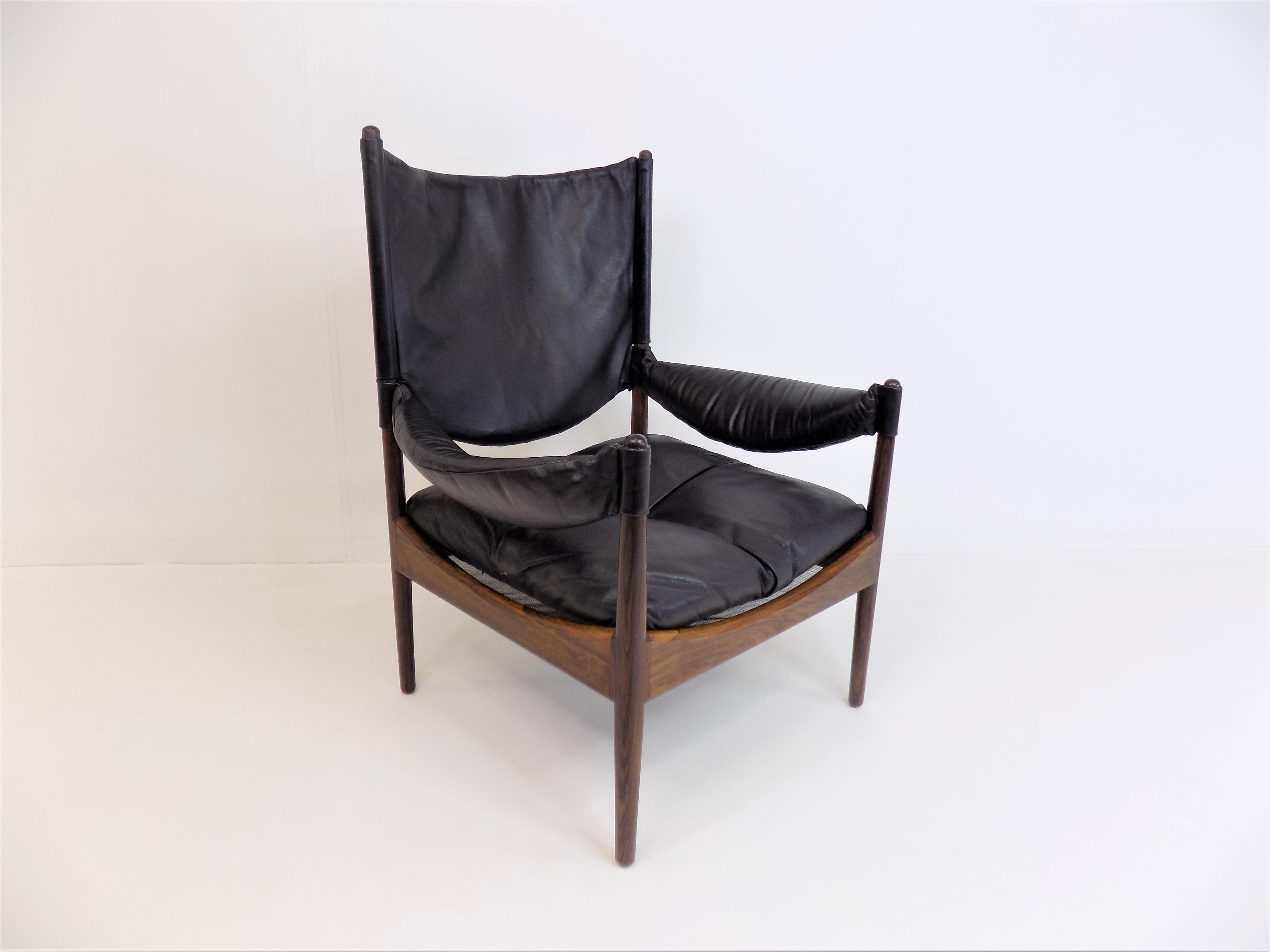 Ensemble de 2 fauteuils en cuir Modus pour Søren Willadsen, Kristian Vedel