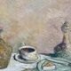 Peinture à l’huile signée Milieu du siècle