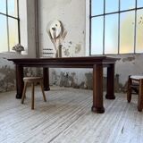 Dudouyt oak dining table 1940
