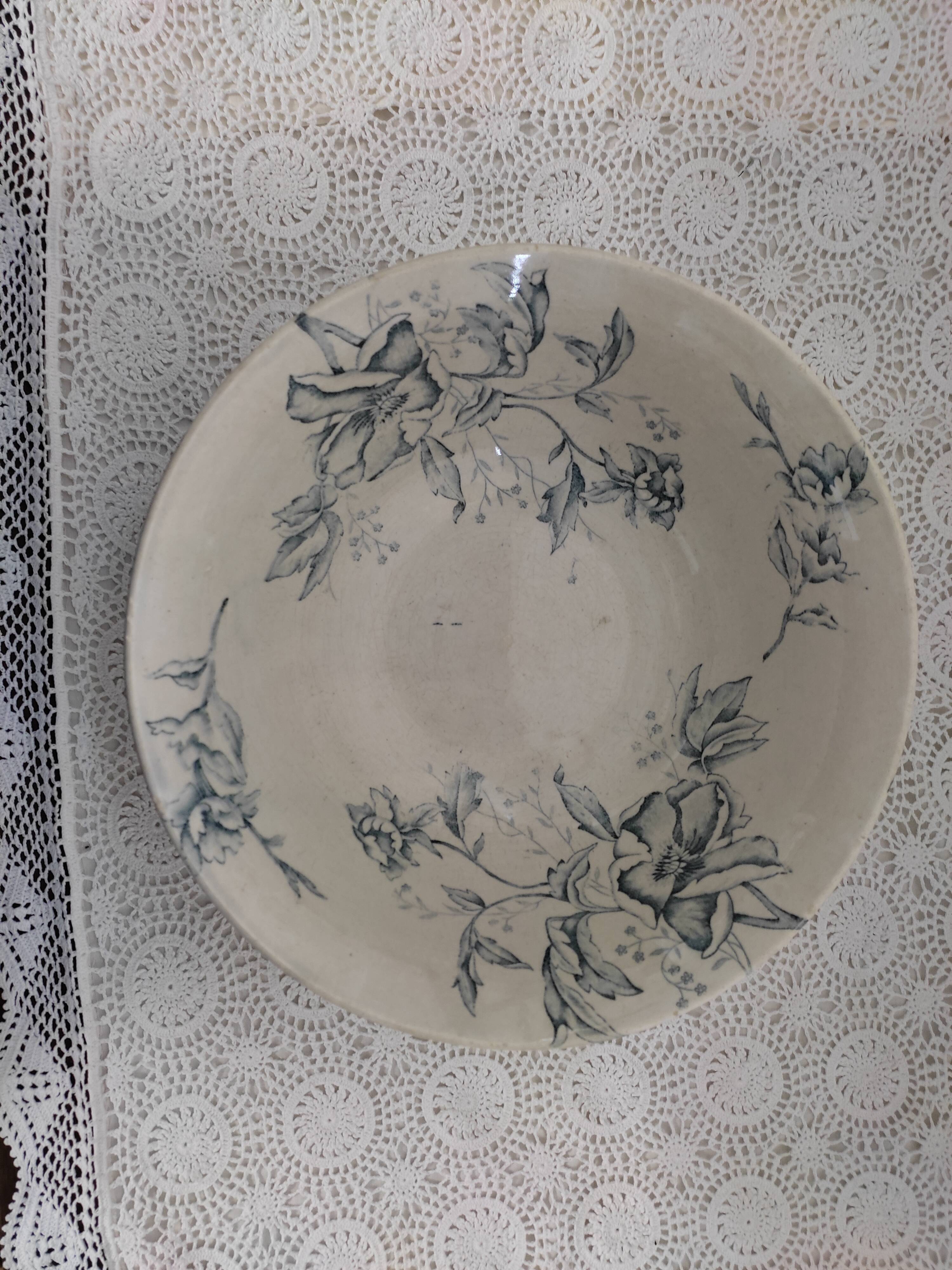 Plat fl rose de noël