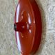 60s 70s discus wall lamp Teka Orange Space Age design aluminum metal