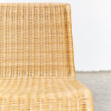 P3 rattan Liege by Tito Agnoli for Pierantonio Bonacina