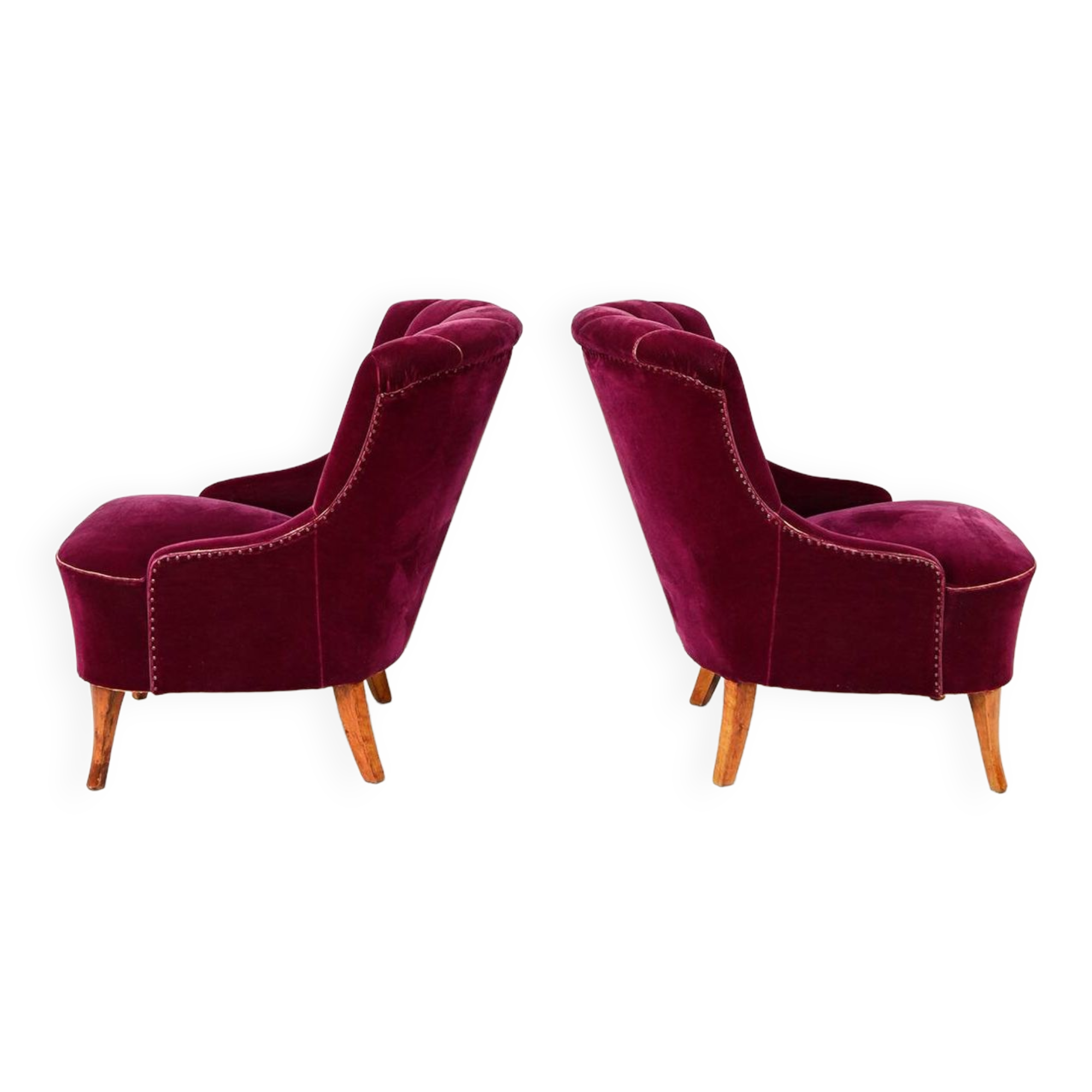 1940s vintage armchairs