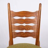 Set of 6 Guillerme and Chambron chairs for Your Home, France, 1950s
