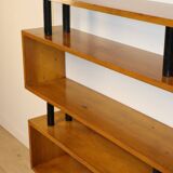 Vintage shelf with modular wooden boxes, 1960s