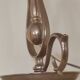 Marine lamp in bronze and brass - bronze swing lamp