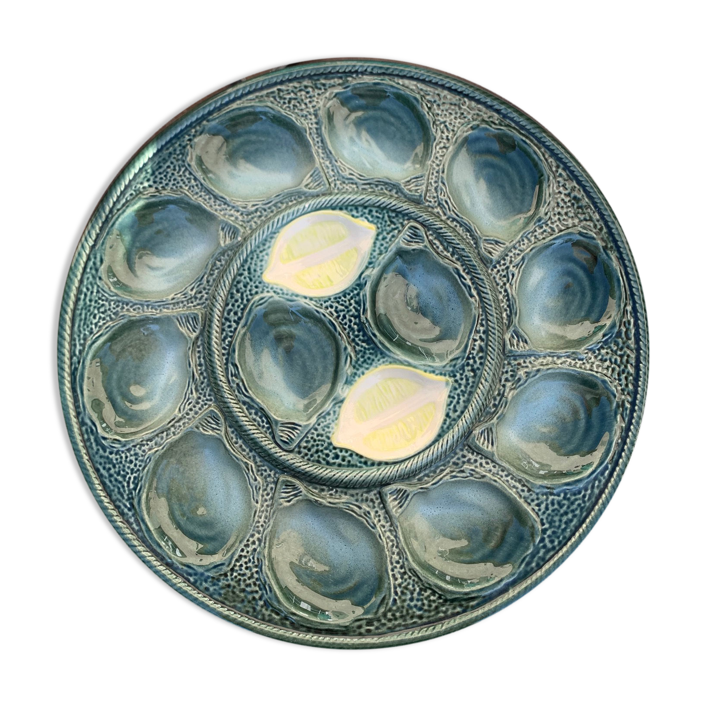 Ceramic oyster dish