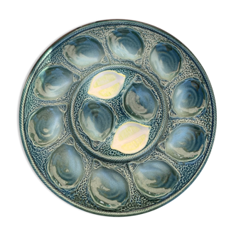 Ceramic oyster dish