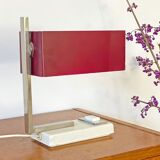 Mid century desk lamp with a rectangular shade