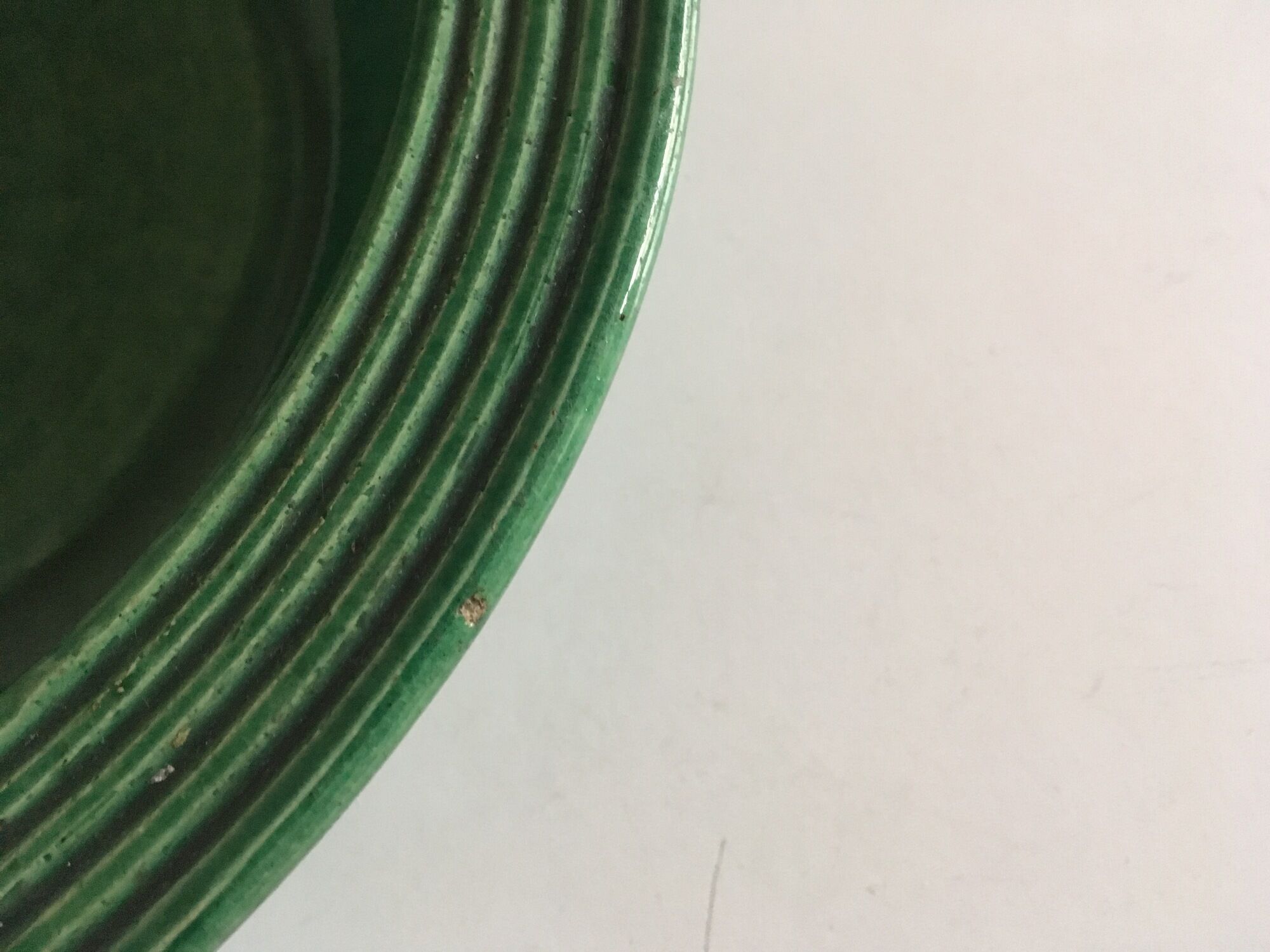 Dish glazed terracotta 50 Vallauris