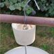 Scandinavian lacquered sheet metal suspension from the 70s