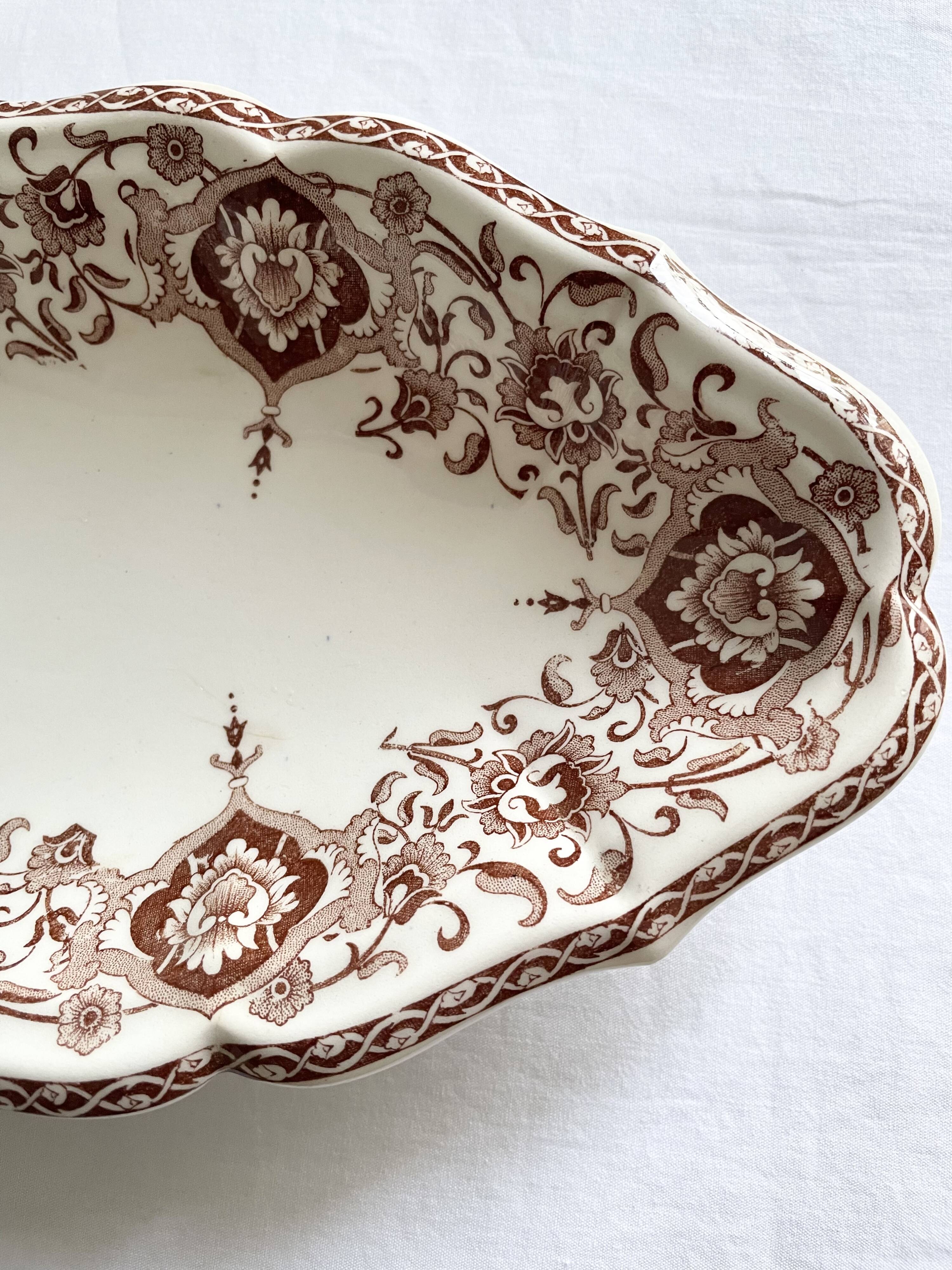 Gien earthenware dish