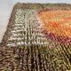 Original ABSTRACT Scandinavian High Pile Pop Art Rya Rug Carpet, Sweden, 1960s