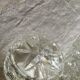 Vintage whisky carafe in transparent glass