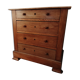 Oak chest of drawers