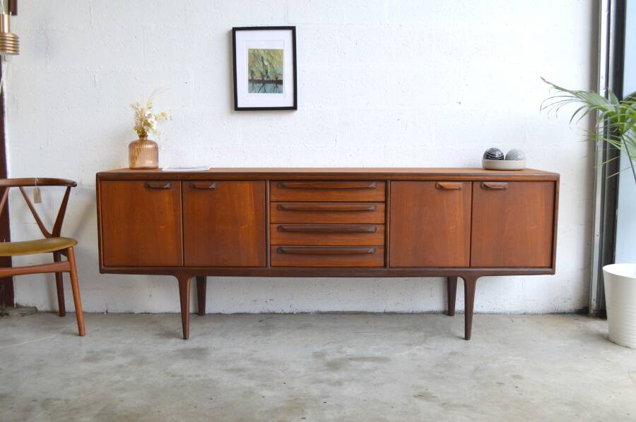 Teak sideboard by Younger 213 cm