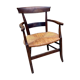 Rustic mulched armchair in oak 1940