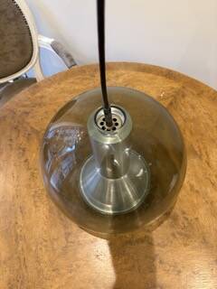 Maxi Globe L Suspension in Smoked Glass – Frank Ligtelijn for Raak Amsterdam