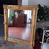 Louis XV mantel mirror with mercury