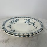 Set of 2 hollow plates Grigny - Terre de Fer